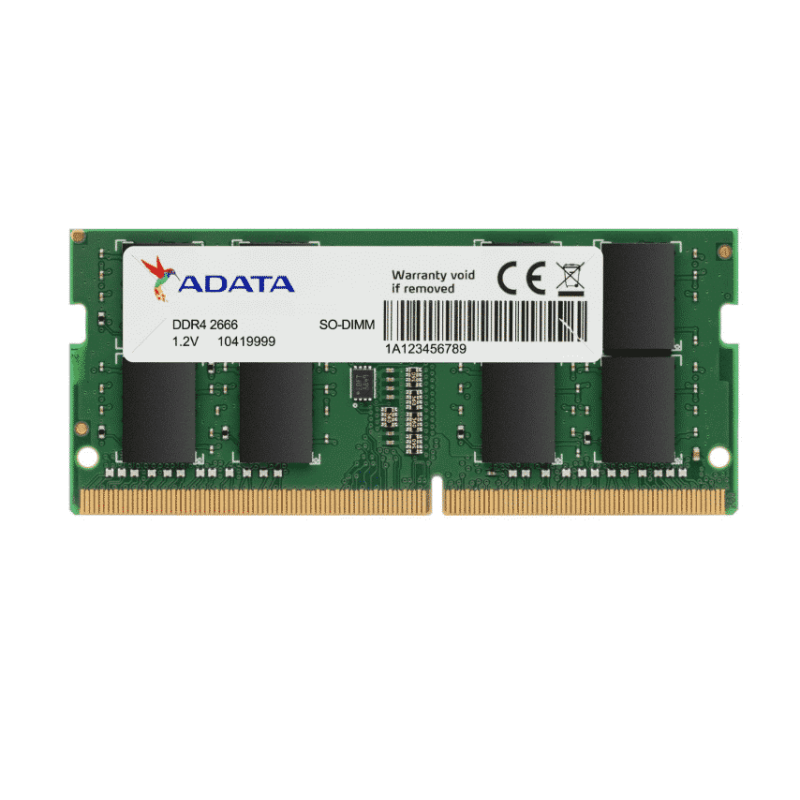 Memoria Ddr4 Adata 4gb 2666 Mhz Sodimm (ad4s26664g19-sgn)