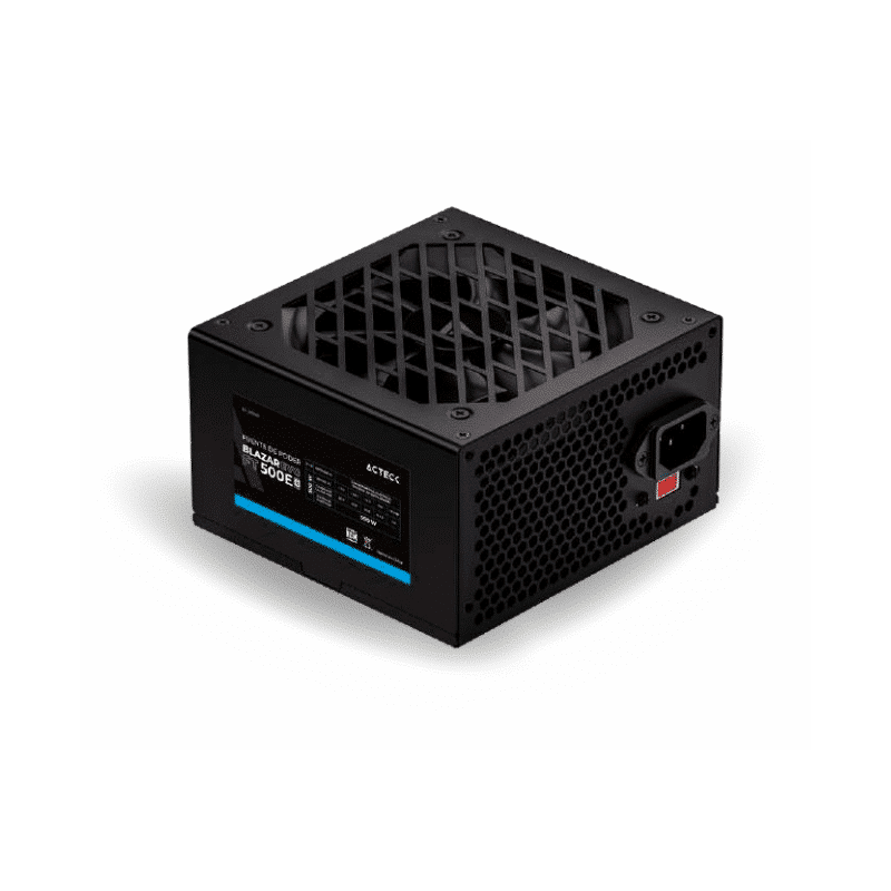 Fuente De Poder Acteck Blazar Evo Ft500e Atx 500w Negro Es-05001e