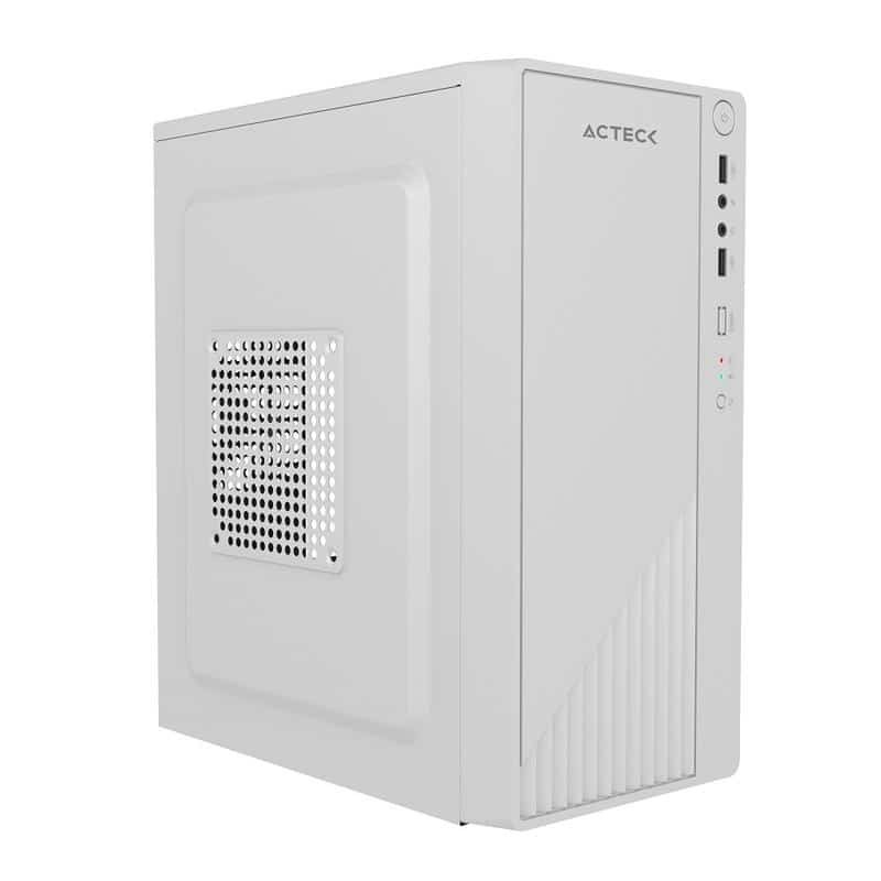 Gabinete Acteck Mt Kioto Gc220f/mb M-atx/ Atx 500/usb/blc (ac-939546)