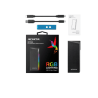 Enclosure Xpg Rgb M.2/pcie Ssd Usb 3.2 Tipo C (aec700gu32g2-cgy)