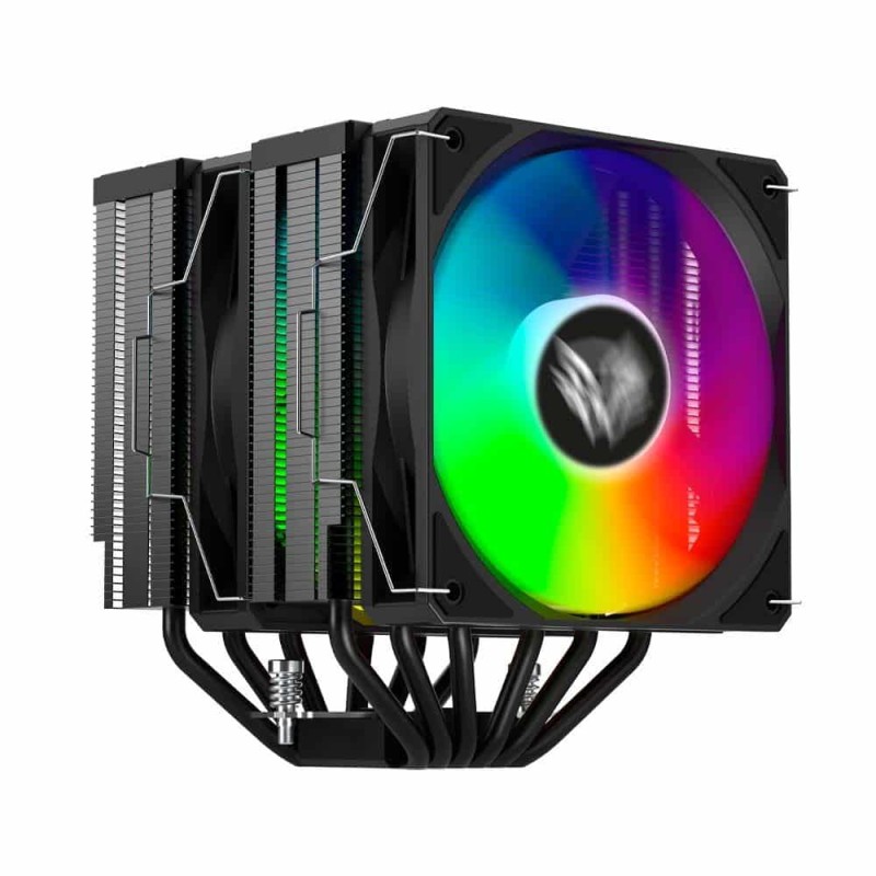 Enfriamiento De Aire Balam Nitrox Nx70 Cpu 2 Vent Argb Negro Br-937382