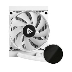 Enfriamiento LÍquido Game Factor 1x120mm Rgb Tdp 150w 70 Cfm, Blanco Lqg501-wh