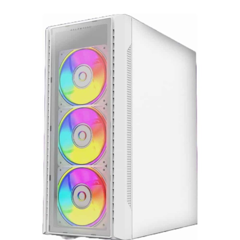 Gabinete Balam Media Torre Dragonflyii Gm745 Cristal Blanco Br-935975