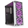 Gabinete Yeyian Ygh-49704 Hollow 2500 Atx/3vent/ Argb/mesh/usb/blanc