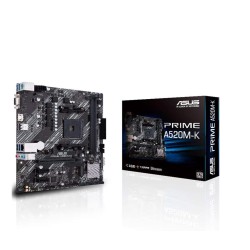 Tarjeta Madre Asus Prime A520m-k Amd 3ra Gen Ryzen Am4 Ddr4 Hdmi M.2