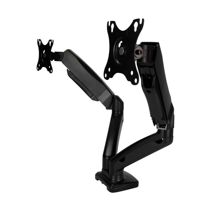 Brazo Dual MecÁnico Game Factor P/monitores Hasta 27″ Y 6,5 Kgs Mag600