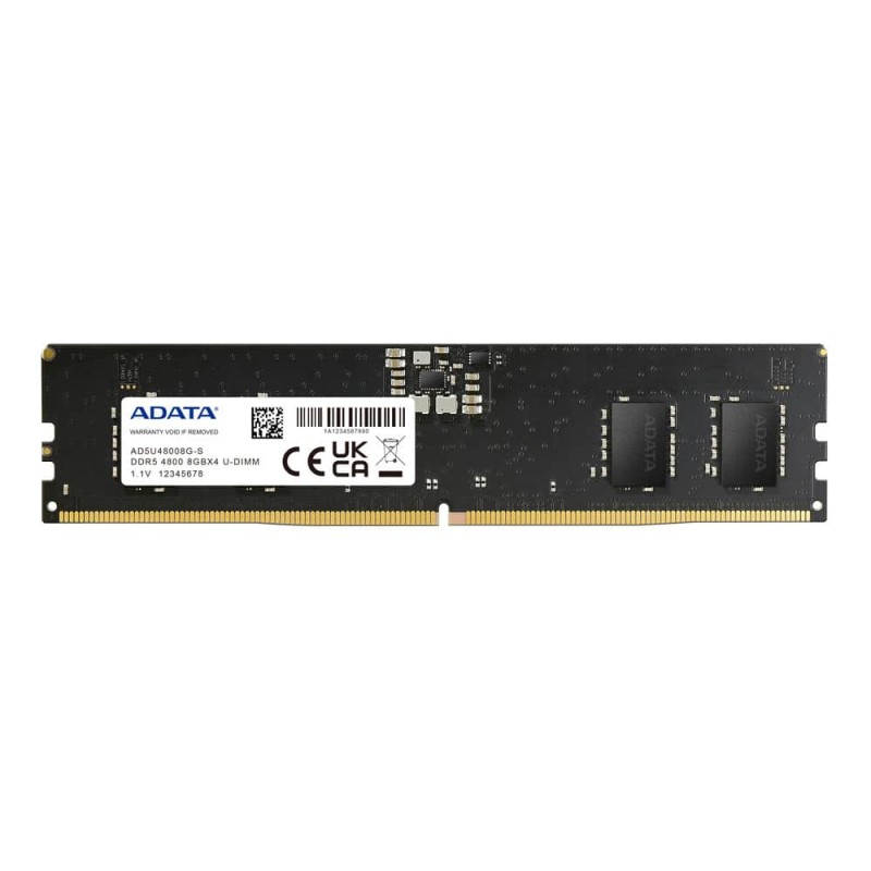 Memoria Ddr5 Adata 8gb 4800mhz Udimm (ad5u48008g-s)