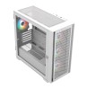 Gabinete Balam Rush Media Torre Carbono Twin 8000b Usb 3.0 4 Vent Argb Blanco (br-938785)