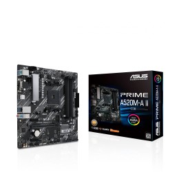 Tarjeta Madre Asus Prime A520m-a Ii/csm Amd Ryzen Am4 Ddr4 Dp/hdmi M.2