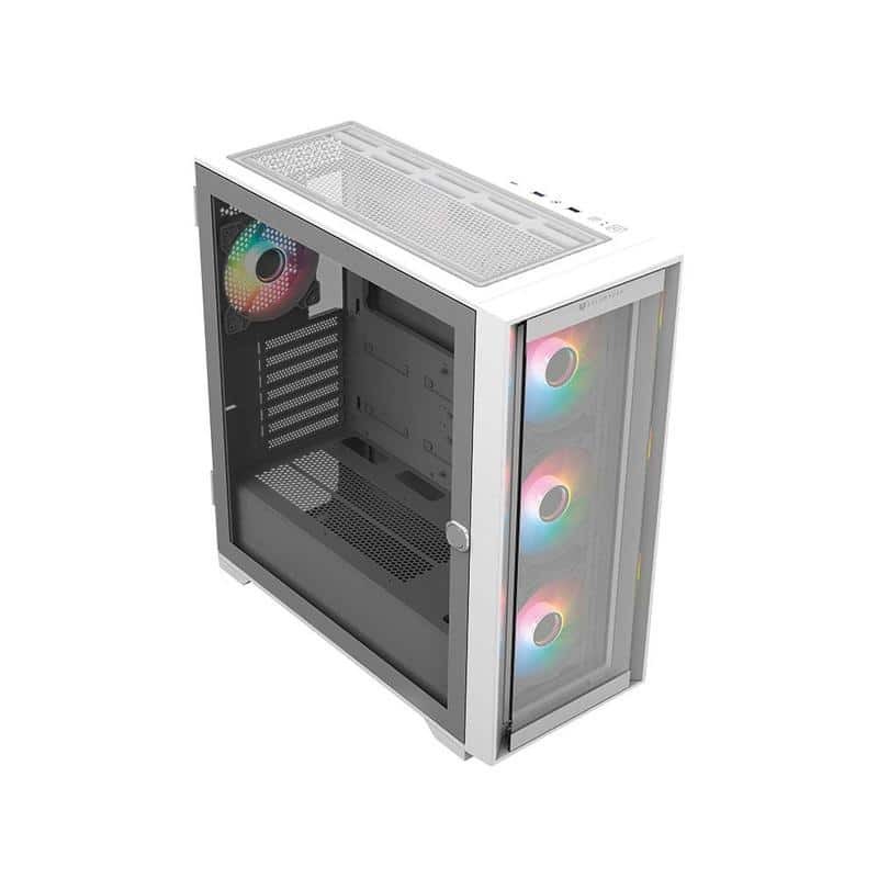Gabinete Balam Rush Full Torre Carbon 9000/usb 3.0/2.0/usb C/4 Vent/balnco (br-938761)