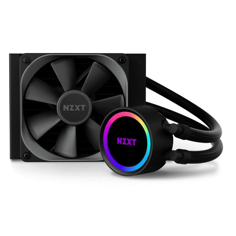 Enfriamiento LÍq Nzxt Kraken 120 Para Cpu 1x 120mm Rgb Rl-kr120-b1