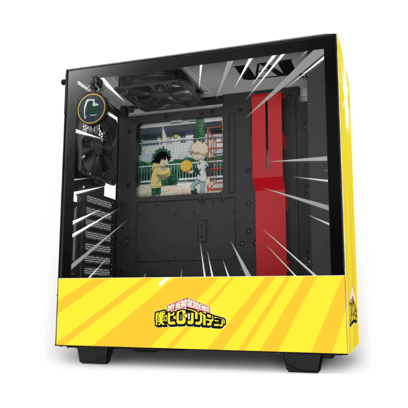 Gabinete Nzxt H510i Rivals Mini Itx, Micro/ Atx Yell Ca-h510i-mh-rv