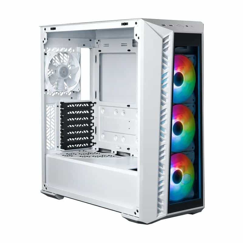 (ed) Gabinete Cooler Master Master Box 520 Argb Mid Tower Blanco (mb520-wgnn-s00)