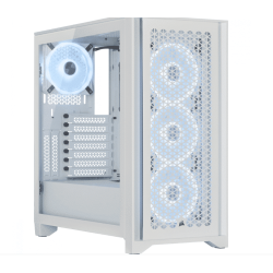 Gabinete Corsair Icue 4000d Rgb Airflow Mid-tower, White Cc-9011241-ww