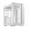 (ed)gabinete Asus Gt502/wht/tg// M-atx/atx/mitx White