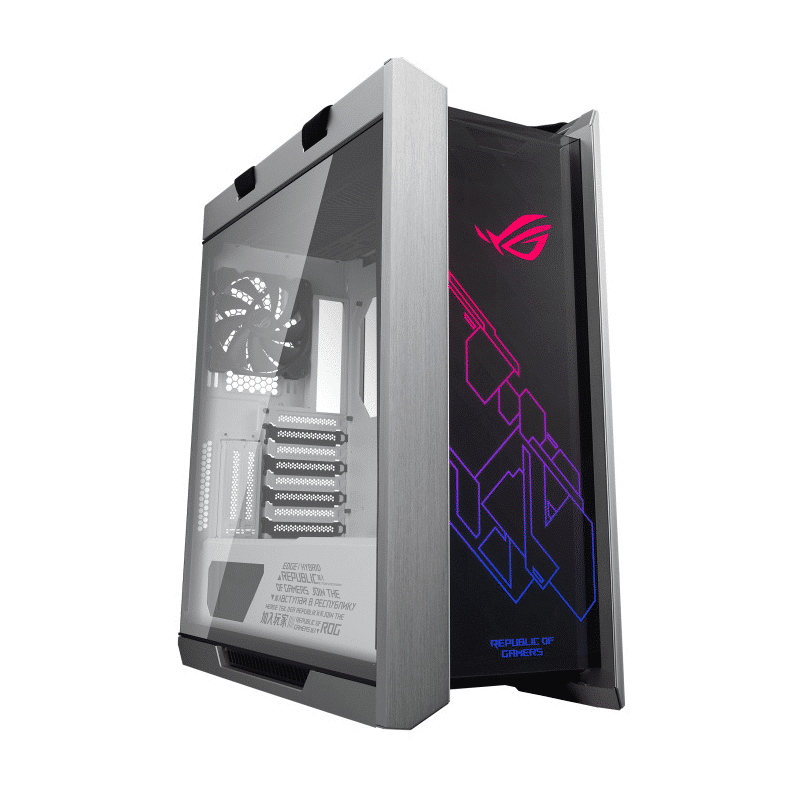 Gabinete Asus Gx601 Rog Strix Helios White E-atx/atx /rgb/ Aura Sync