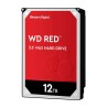Disco Duro Interno Wd 12tb 3.5″ Wd120efbx 256mb Sata3 7200rpm Nas Red