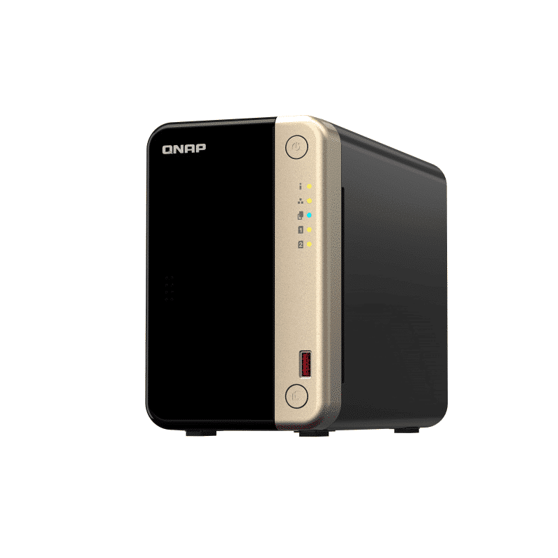 Qnap Nas De Escritorio 2bahias Intel De Alto Rendimiento(ts-264-8g-us)
