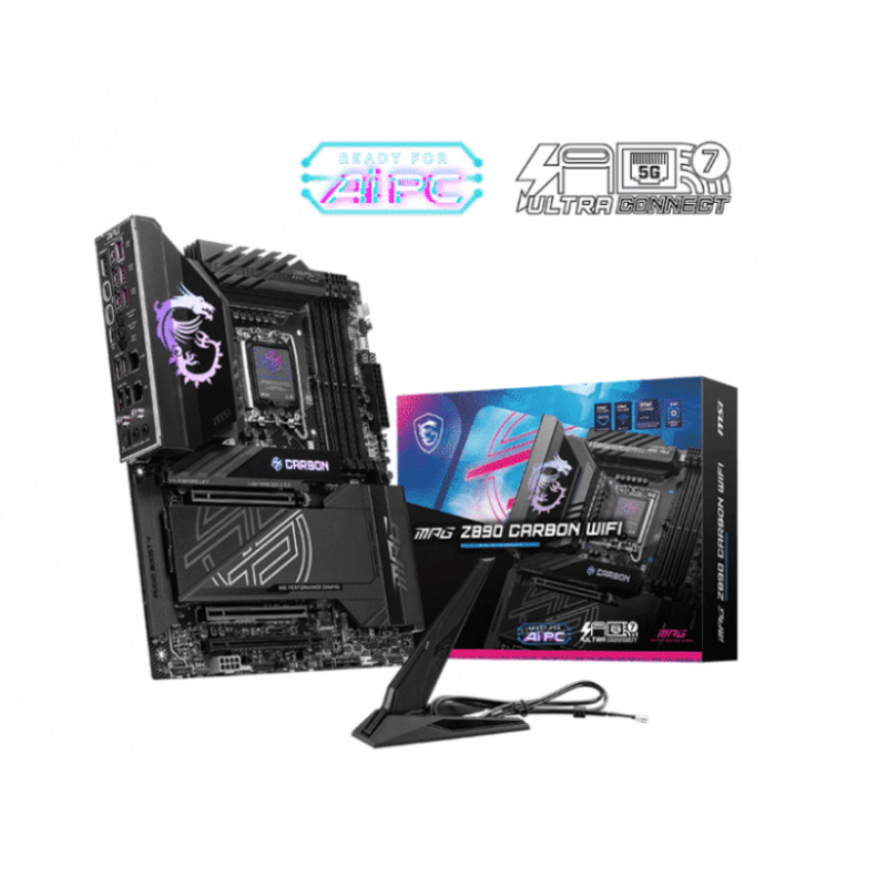 Tarjeta Madre Msi Mpg Z890 Carbon Wifi 7 Ddr5 Soc 1851