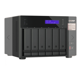 Qnap-nvr 6 Bahias 8canales Vms Integrado Vigilancia Iphdmi(qvp-63b-us)