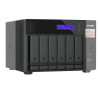 Qnap-nvr 6 Bahias 8canales Vms Integrado Vigilancia Iphdmi(qvp-63b-us)